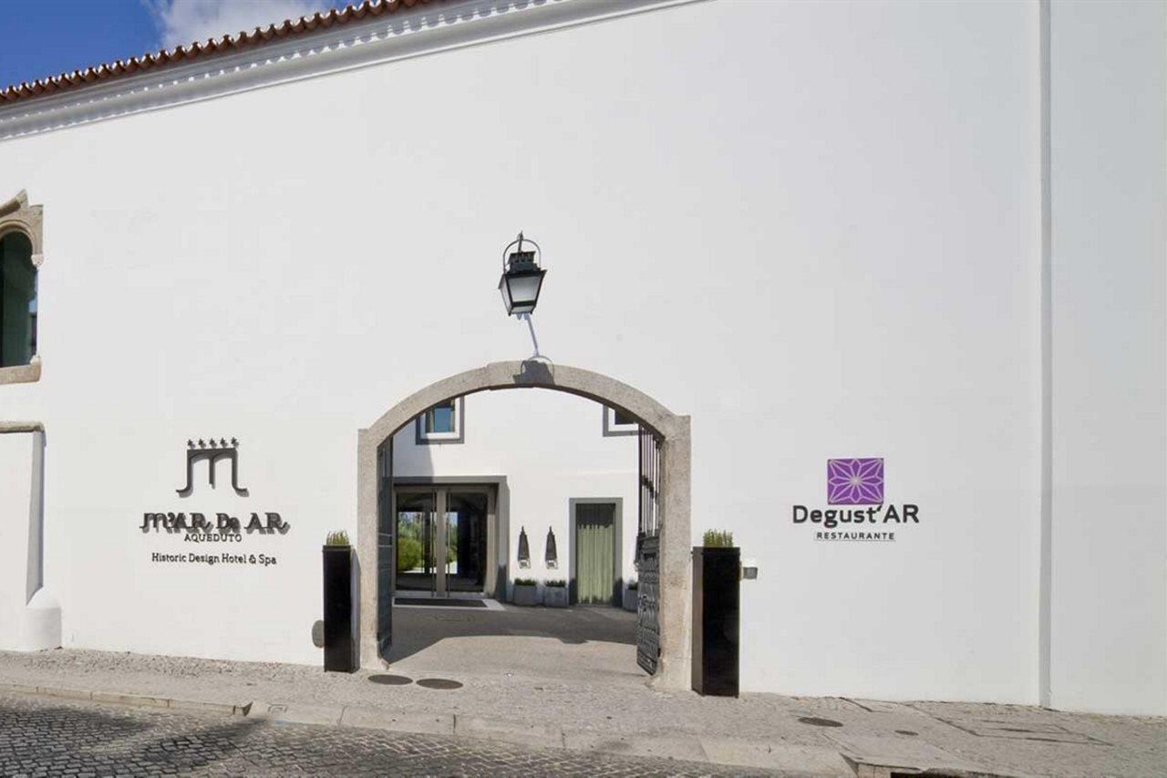 M'Ar De Ar Aqueduto Hotel Евора Екстериор снимка Entrance to the hotel